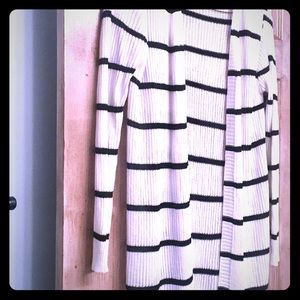 Striped cardigan